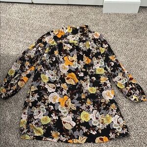 Who What Wear Multicolor Floral Dress